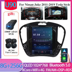 For Nissan Juke 2011-2019 tereo Head Unit  9.7'' Wireless Carplay Android 15 Auto Radio Seat Cover Multimedia Player Navigation