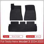Floor Mats Cargo Liner For Tesla Model 3 2025 Highland Waterproof Anti-slip Trunk Mat TPE Pads Model 3 2024 Highland Accessories