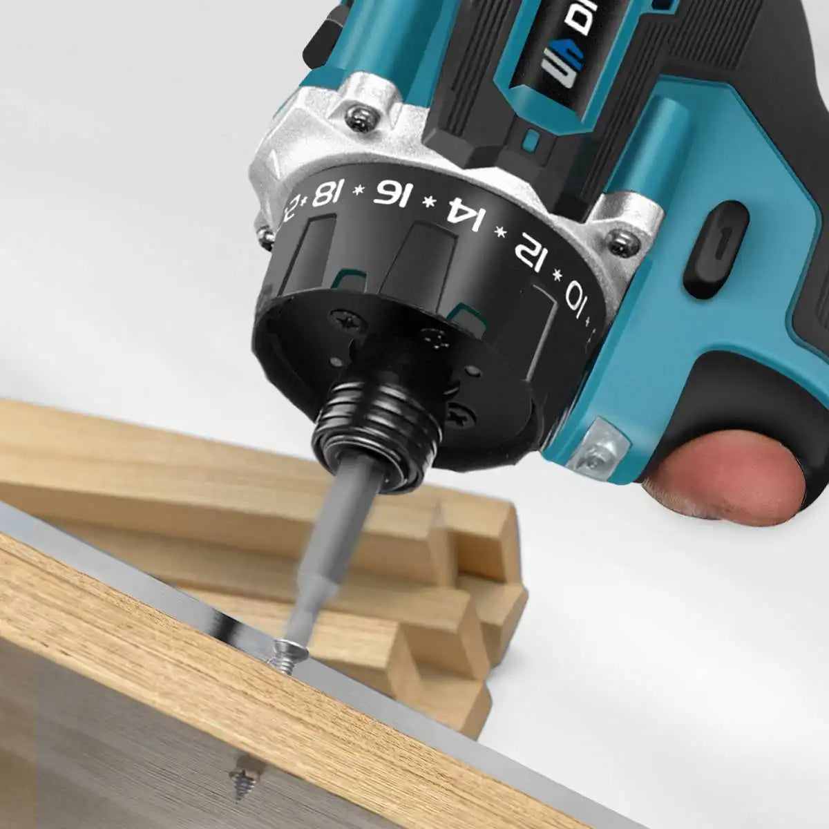 20+1 Torque 1/4inch Brushless Electric Screwdriver 280N.m Cordless Electric Drill Power Tool For Makita 18V Battery by Drillpro
