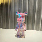 28-35CM Bear Figurines Home DecorationAccessories Modern Stvle Desk DecorationNordic Home Decor Living Room DecorationStatue