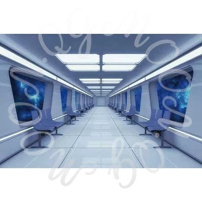 MOON.QG Baby Shower Boy Birthday Party Universe Cockpit Backgrounds for Photographs Spaceship Backdrop Photo Studio Photozone