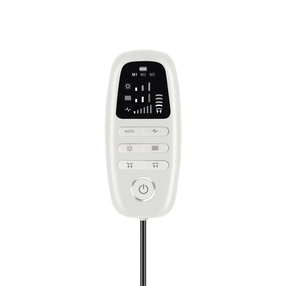 Smart Inflatable Back Massager - Precision Pressure Control & Multi-Frequency Vibration System