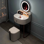 dressing table set with mirror vanity headdresses Mini dressing table Cabinet storage makeup drawers Suspended vanity headband