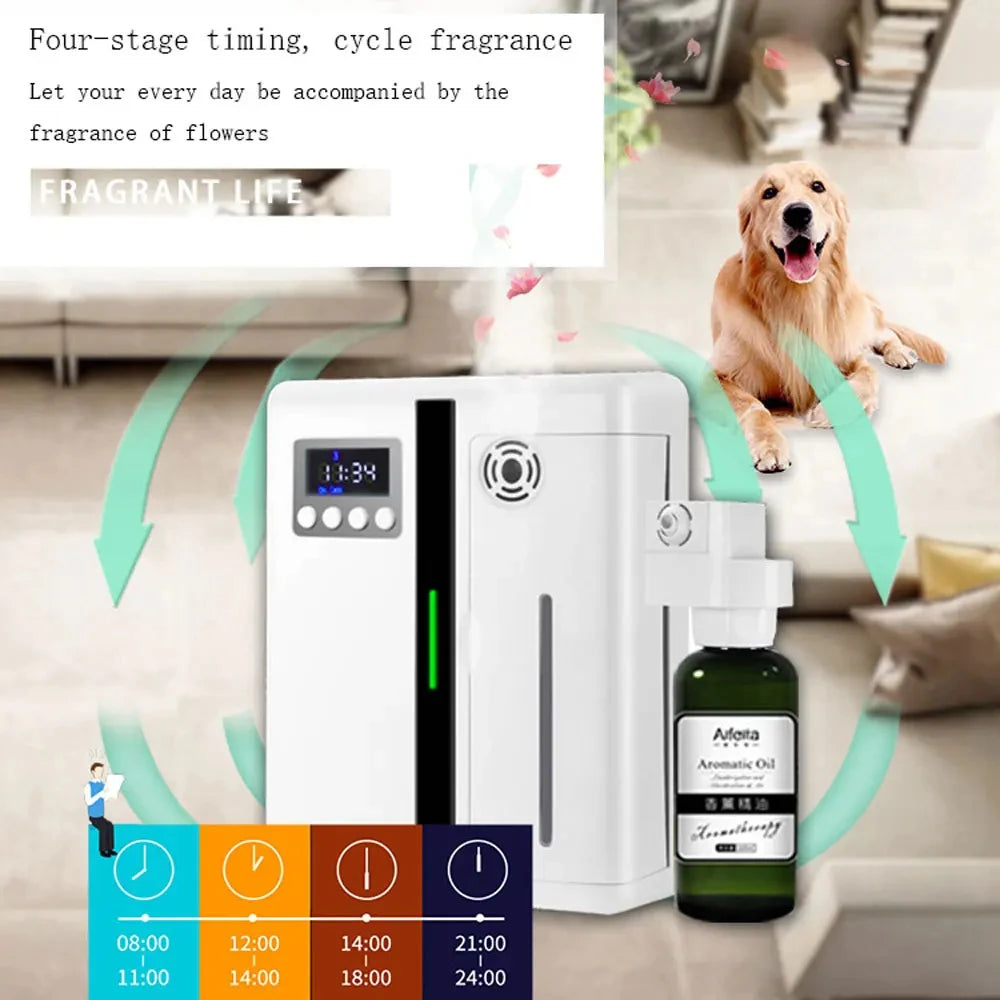 Scent Machine Aroma Diffuser Wall Mounted Hotel 160ML Aroma Diffuser W