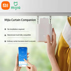 Xiaomi mijia Smart Curtain Motor Voice Control Switch Electric Curtain Robot mijia APP Control Timer Setup Mesh Smart Linkage