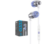 original Logitech G333 Headset Gaming Berkabel In-Ear G333 dengan Mikrofon Tipe C untuk Gaming Laptop Logitech G333 Gaming