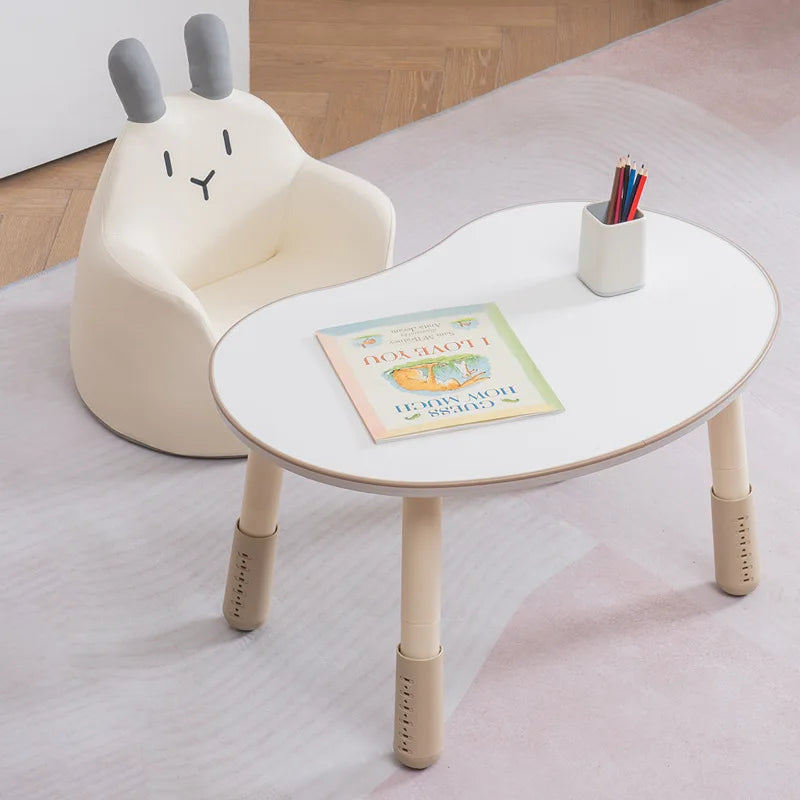 Children's Peanut Table Baby Early Education Learning Table Kindergarten Baby Reading Desk Can Lift Korean Pea Table