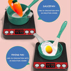 Kitchen Toys for Kids 59/69 PCS Pretend Cooking Set Play with Pots Pans Cookware Play Role Educational Toy Girls Boys Gifts