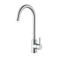 DQOK Black Kitchen Faucets Stainless Steel Kitchen Mixer Single Handle Single Hole Kitchen Faucet Brushed Nickle Mixer Sink Tap