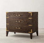 Luxury Customized Size Cabinet Bedroom Kitchen Furniture Solid Oak Wooden Nightstand Side Bedside Table Cabinet