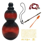 Vintage Chinese Retro-Inspired Gourd Water Bottle Water Kettle Gourd Sports Water Bottle Travel Water Bottle for Game Player
