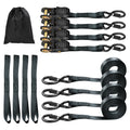 Strength Ratchet Straps 800kg Break Strength With S-Hooks,for Fixed Car Fixed Tightener Tensioner Straps Ratchet Tie-Down Belt