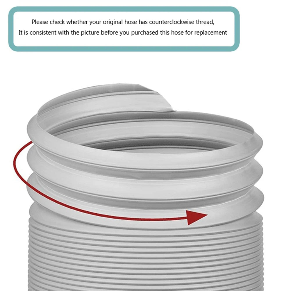 130/150mm Universal Duct Extension Pipe Air Ventilation Pipe Hose Air Conditioner Exhaust Accessories Duct Air System Vent