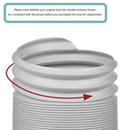 130/150mm Universal Duct Extension Pipe Air Ventilation Pipe Hose Air Conditioner Exhaust Accessories Duct Air System Vent