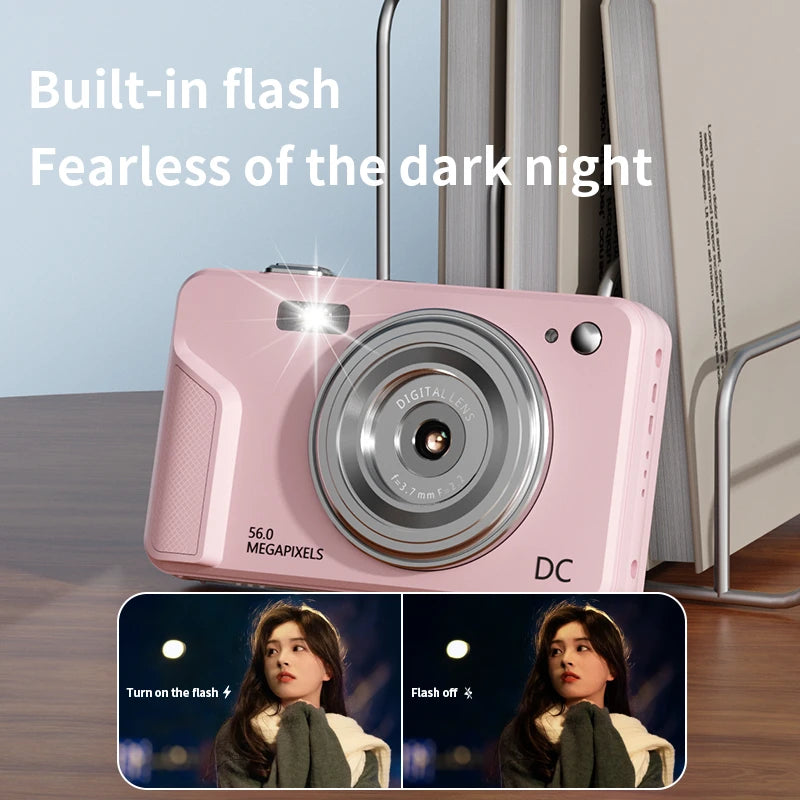 Xiaomi 4K Digital Camera 56 MP LCD Screen Rechargeable HD Digital Camera Video Camera Outdoor Anti-Shake Support Child Cameras