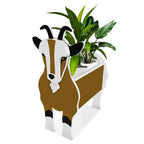 DIY Dog Planter Garden Flower Pot Pomeranian Husky Horse Sheep Elephant Bear Vase Pots Animal PVC FlowerPots Garden Home Decor