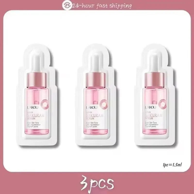 Blue Copper Peptide Wrinkle Serum Firming Lifting Reduce Fine Lines Restore Skin Elasticity Moisturizing Hydrating Brighten 30ml
