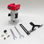 For Milwaukee 18V Battery Electric Trimmer Brushless Woodworking Trimming Machine Wood Router Milling Engraving Slotting Tool