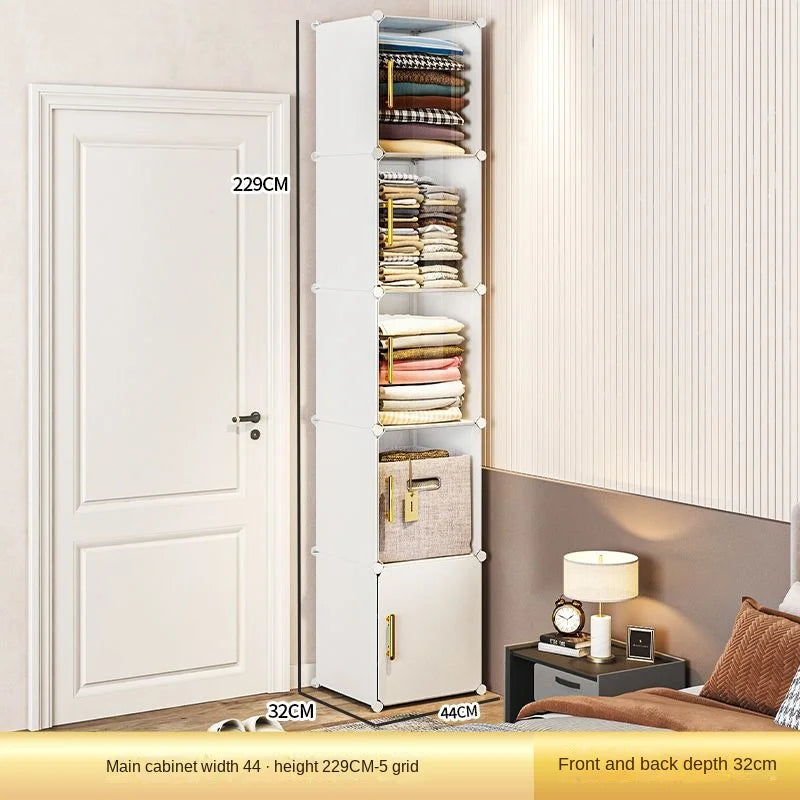 NEW Wardrobe Clothes Cabinets Dressers Cube Storage Locke Closet Plastic Collapsible Sturdy Home Bedroom Foldable Furniture