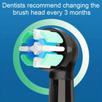 Toothbrush Heads Compatible with Oral B iO 3/4/5/6/7/8/9/10 Electric Toothbrushes, Replacement Toothbrush Heads for iO 4-12Pcs