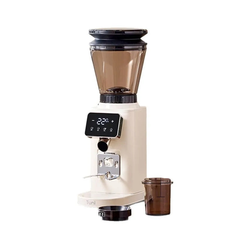Professional Coffee Bean Grinder with 48 Levels of Grinding Home Use Fully Automatic Coffee Bean Grinder with Timed Grinding