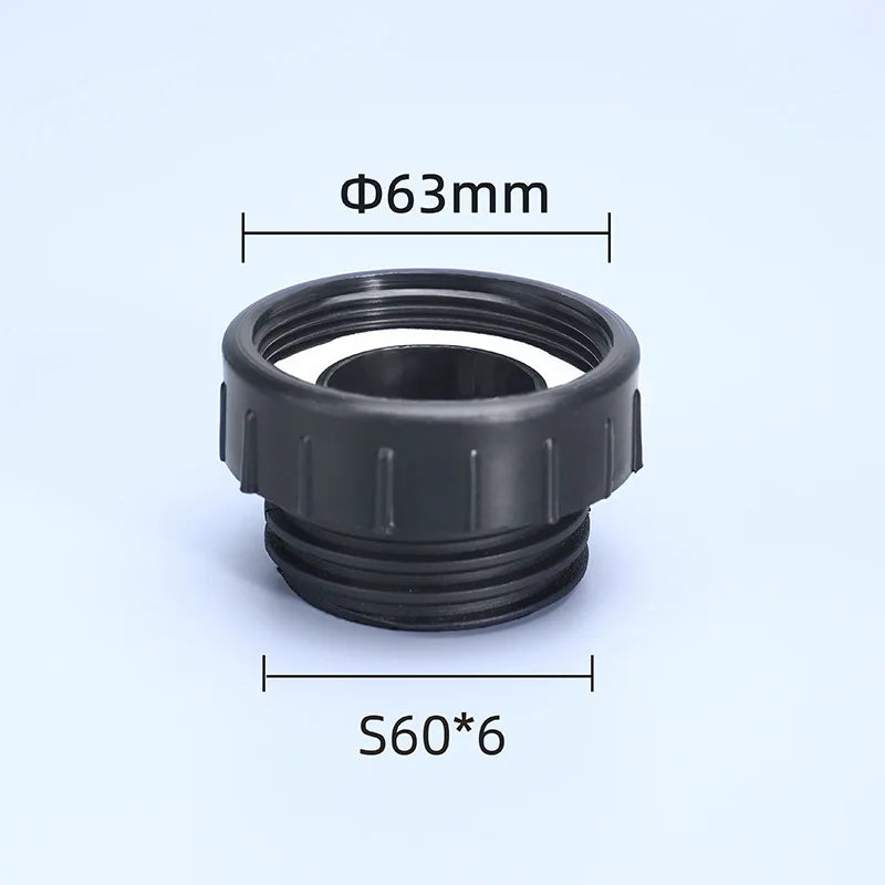 High quality IBC Water Tank Adapter 2'' to 2" Water Connector Fuel Bucket Valve Tank Garden Hose Pipe Fittings