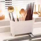 Kitchen Waste Bin Drainable Trash Can Countertop Sink Garbage Cans Home Kitchen Dry Wet Separation Rubbish Bin[Q]Q@