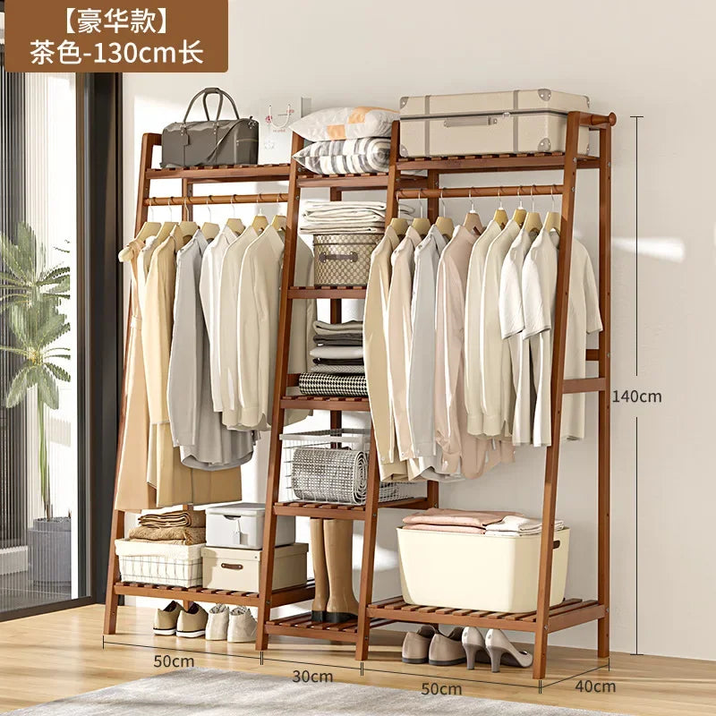 Movable Clothes Hanger Coats Clothing Rack Shelfs Home Furniture Room Shelves Closet Closet Shoe Organizer Jingle Bells Sofa