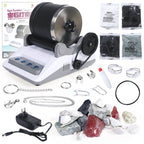 Electric Gem Polishing Machine Children's Fun Physics Science Experiment Set DIY Stone Polishing Machine Test Toy
