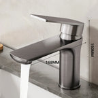 Stainless Steel faucet Washbasin Sink Hot And Cold Water Household Bathroom Washbasin Bathroom Cabinet Basin mixer