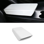 ABS White Center Console Wrap Cover Kit Dashboard Armrest Cover Door Side Trim Interior Suit for Tesla Model Y 3 Accessories