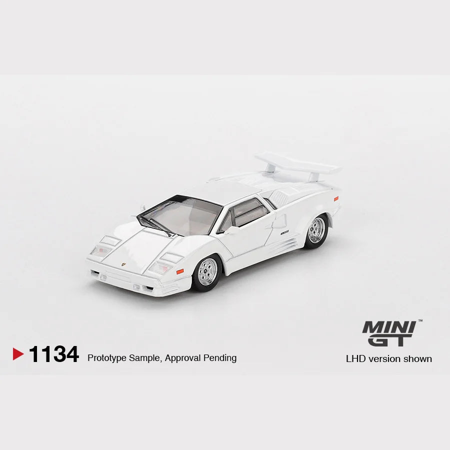 MINIGT 1:64 Lamborghini Huracán GT RONIN Countach 25th LBWORKS Alloy Die-Cast Car Model Collection Gift