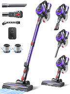 Laresar V10 Lite 38000Pa Cordless Vacuum Cleaner Handheld Strong Suction Button Smart Home Appliance for Carpets Hair 45 Mins