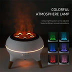 Flame Humidifier Dynamic Jellyfish Essential Oil Diffuser 350ML Air Hu