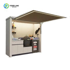 Customized Integrated Mobile Outdoor Kitchen High End Courtyard Party BBQ Cooking Multifunctional Household Commercial Cabin
