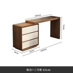 Desk Organizer Bedroom Dressing Table Mirror Bedside Modern Wood Makeup Table Storage Nordic Vanitys Para Maquillaje Furniture