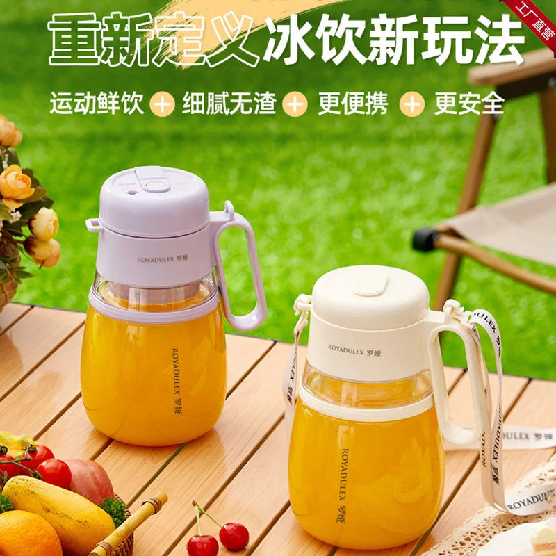 Royalty Line Roya Juice Bucket 12 Blade Knife Household Multi-function Portable Electric Juicer