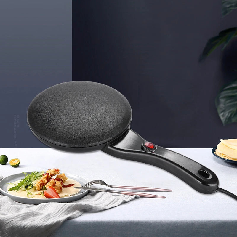 Electric Crepe Maker Cake Maker Machine Breakfast Pizza Baker Pancake Baking Pan Non-Stick Pan Chinese Spring Roll Cooking Pan