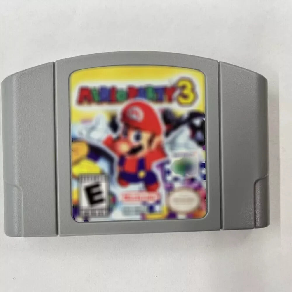 N64 64-Bit Game Cartridge | Super Bros. Series Compatible
