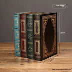 European retro fake book props ornaments office book model photo props simulation book storage box