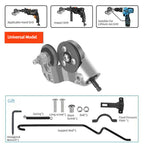 Titanium Steel Electric Drill Plate Cutter Metal Sheet Adapter Tools Attachment Punch Tool Sharp Scissor Kit Cutting Steel