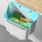 Kitchen Wall Mounted Folding Trash Can Home Cabinet Hanging Storage Trash Can Classified Hanging Trash Can Kitchen Accessories