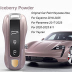 Key Case For Porsche Panamera Spyder Carrera Macan Boxster Cayman Cayenne 911 970 981 991 Smart Remote Key Case Fob Covers Bag
