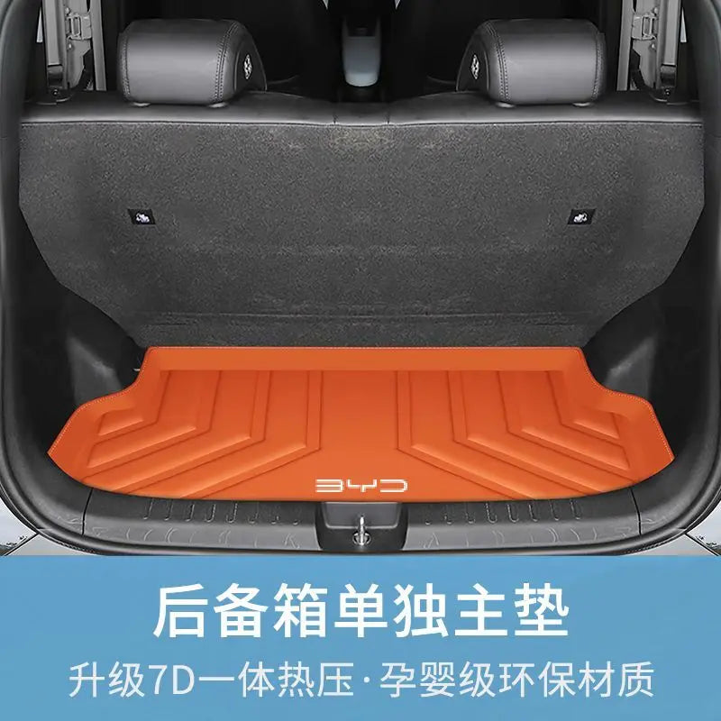 New Style Custom Cargo Liner for BYD Dolphin Mini 2025 Interior Accessories Waterproof Haiou Trunk Protection Anti-dirt Mat