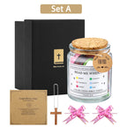 Bible Verse Jar Read Me When Bible Verses Jar for Emotions and Feelings Christian Gift for Women Valentine's Day Gift Prayer Jar