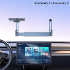 Hipacool Dual-position Car Screen Phone Holder Bracket Aluminum Alloy Adjustable for Tesla Model 3 Highland Y Car Accessories