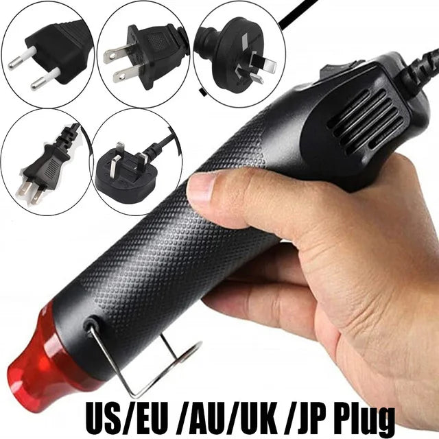 Rossonix 300w Heat Gun Electric Power Tool Diy Soldering Dryer Mini Blower For Crafts Shrink Tube 220v Hot Air Gun