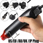 Rossonix 300w Heat Gun Electric Power Tool Diy Soldering Dryer Mini Blower For Crafts Shrink Tube 220v Hot Air Gun
