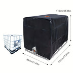 IBC Bucket Cover, Water Tank Protective Cover Outdoor Garden IBC Tons Rain Bucket Protective Cover