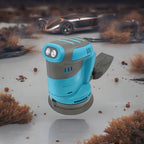 125mm Brush Motor Cordless Orbital Sander for Wood Grinding Polishing and Waxing Compatible for Makita 18V Batteries Power Tools